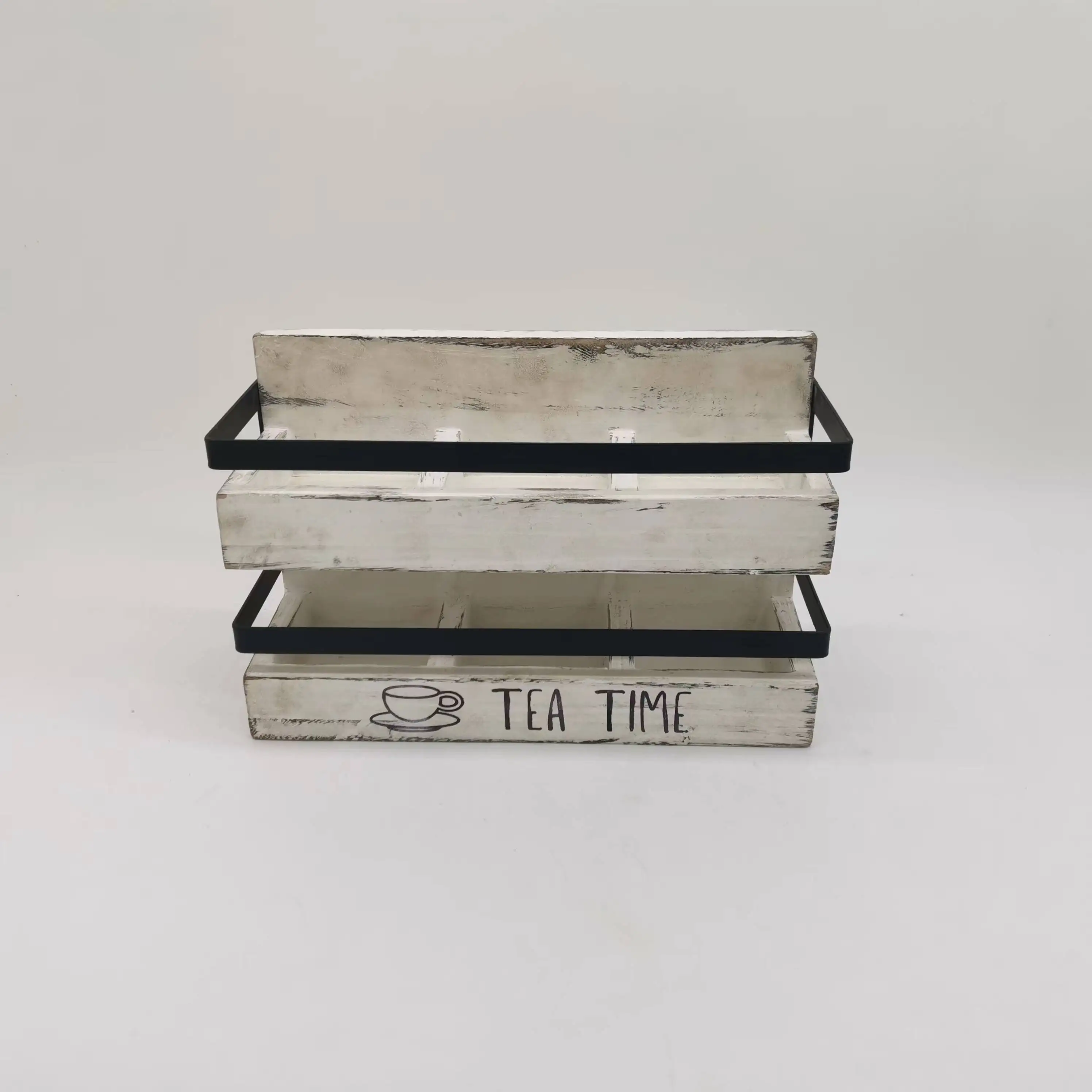 Hot Sale Wall Mounted Floating Shelf Hanging Storage Display Shelf Wooden Floating Tea Rack