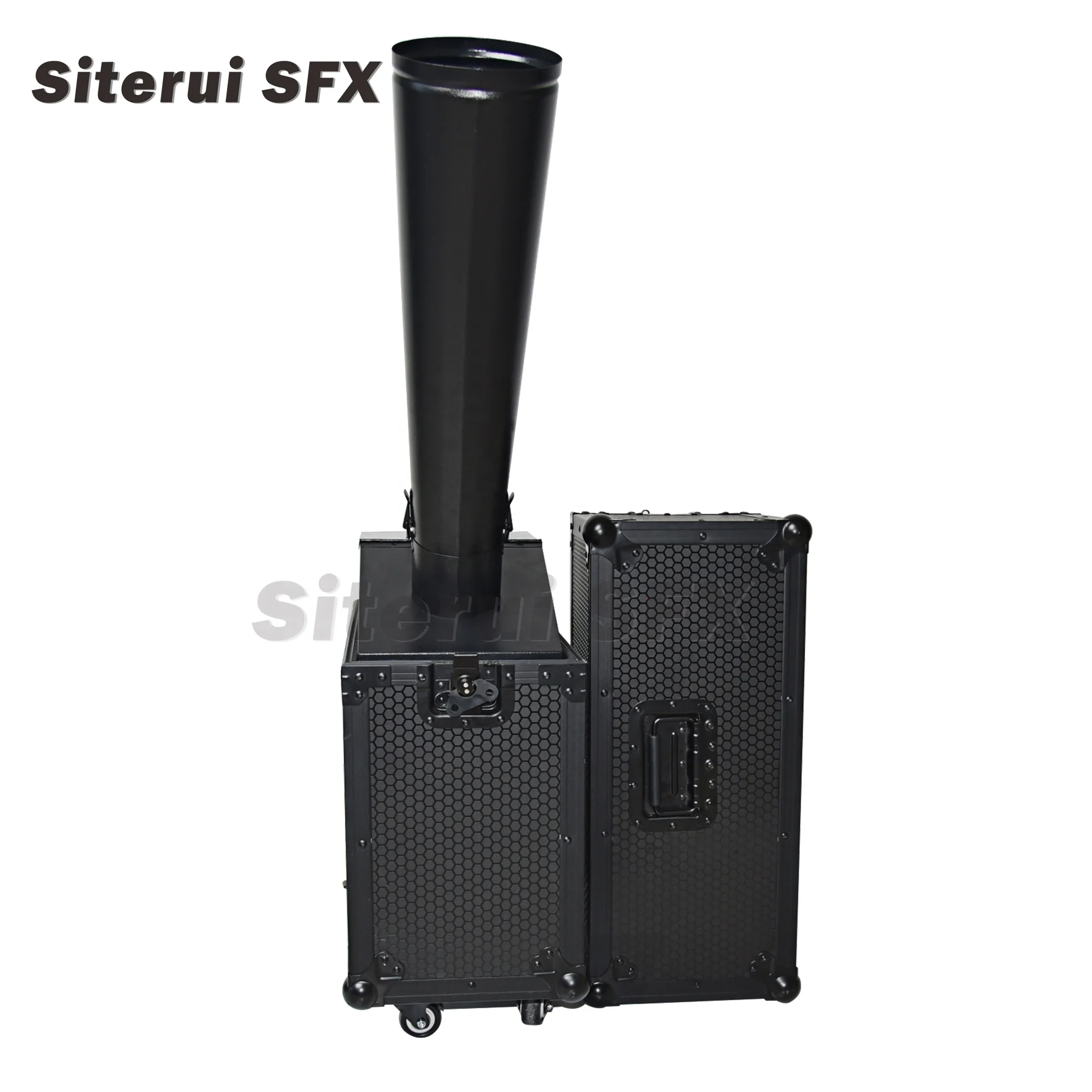 SITERUI SFX co2 mini rainbow confetti machine manual powerful co2 confetti machine Carbon dioxide confetti machine for wedding