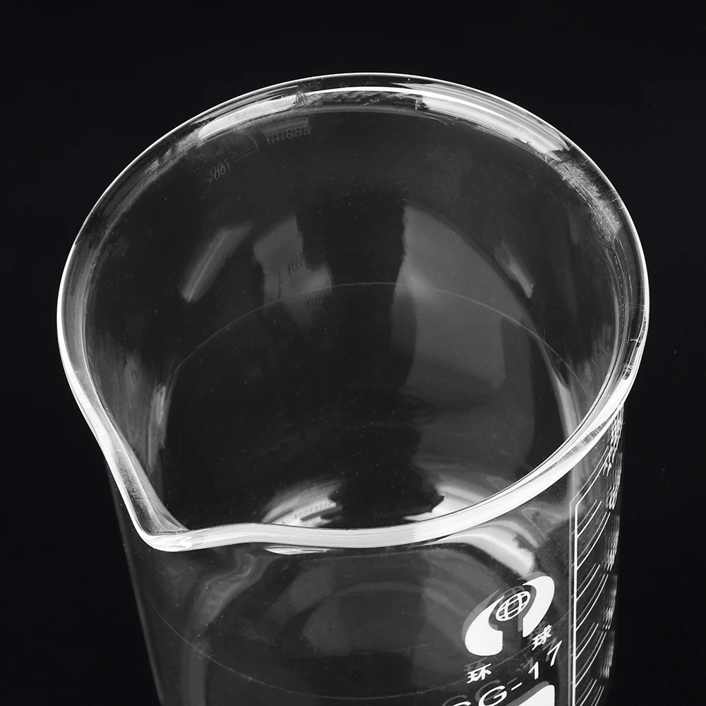 250ml 300ml 500ml 800ml 1000ml Clear Beakers Glass Beaker For Jewelry Electroplating Machine