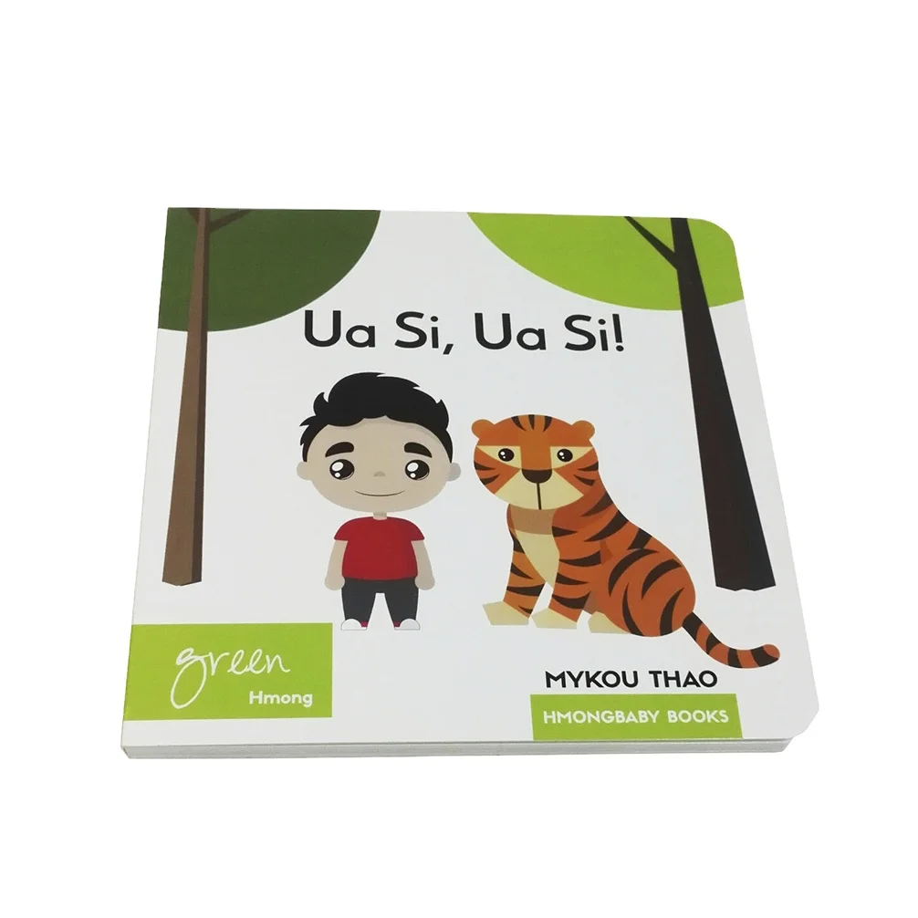 Custom Printing Safe And Non-toxic Full Color Book Baby Kids Board Children Book Printing