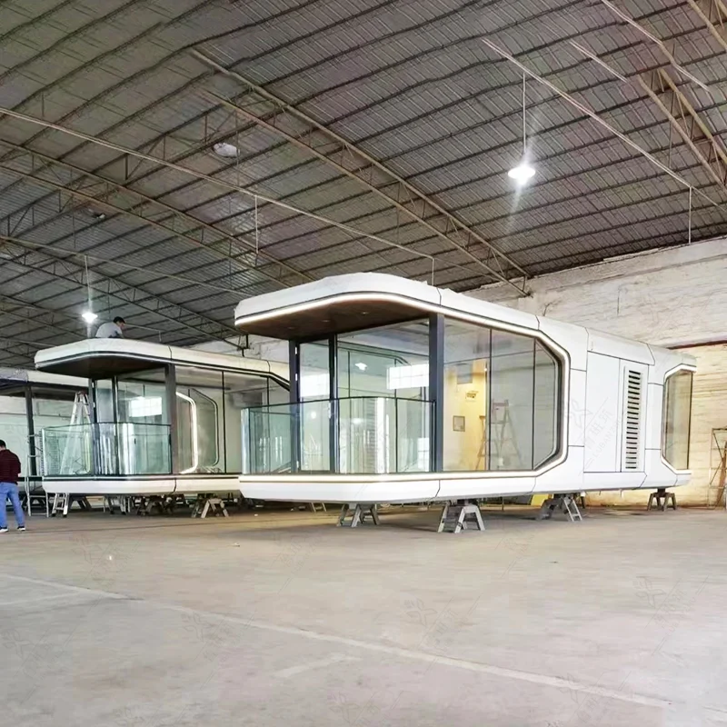 OEM prefab portable mobile house/space capsule house/prefabricated house with factory price