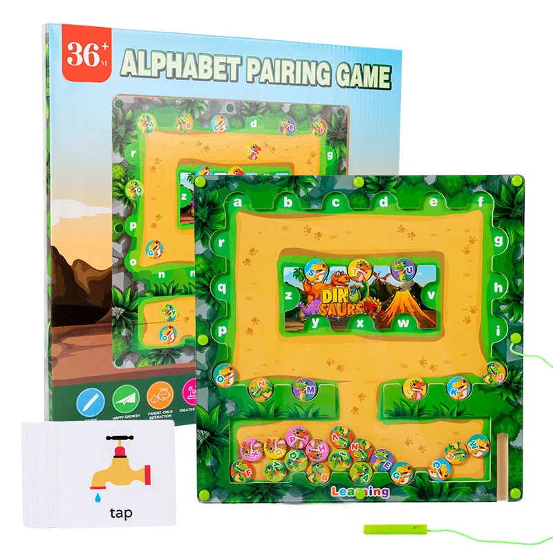2024 new CE certificated educational parking spelling alphabet maze games for kids