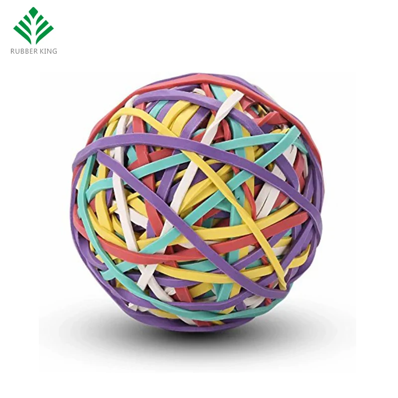 Красивые практичные цветные эластичные резинки с шариком, размер под заказ