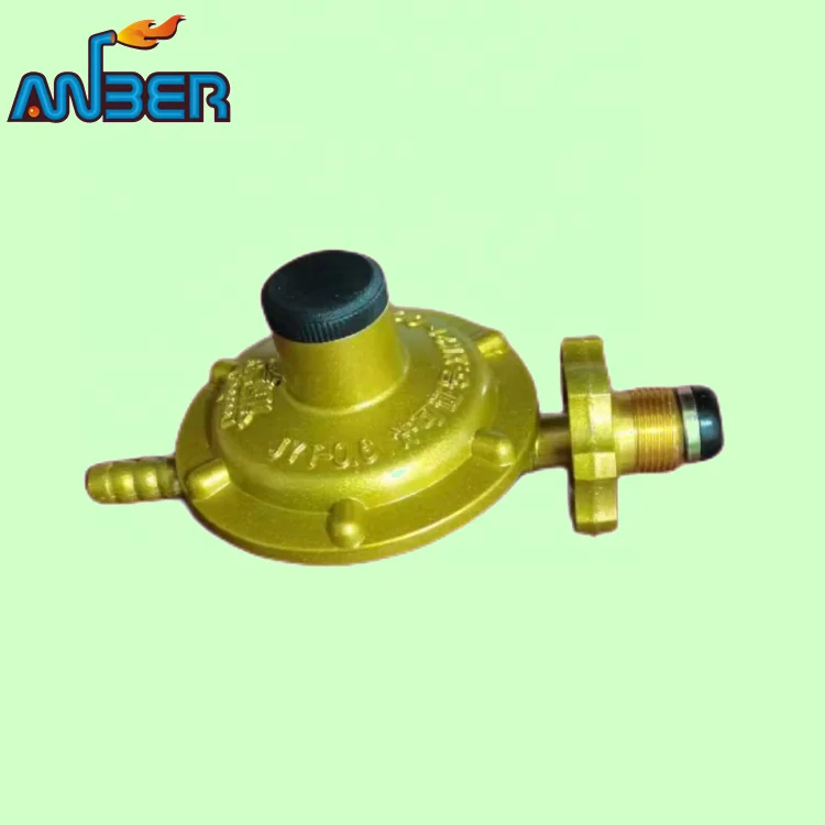 Household safety LPG propane gas regulator pressure relief valve