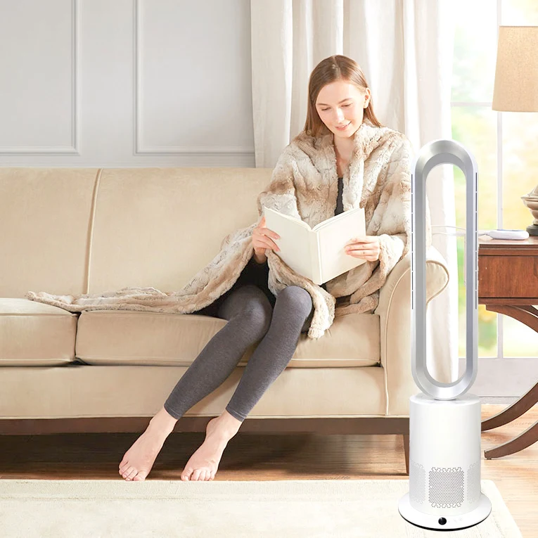 CE certified Super Mute Remote Control Floor Mounted Bladeless Fan Air Conditioner Wind