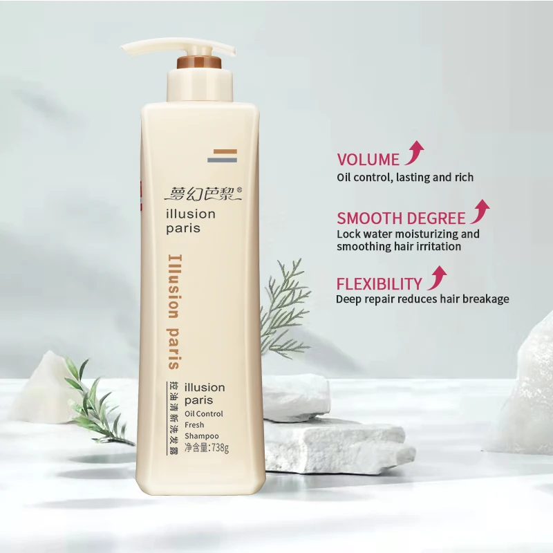 Domelay Smooth Keratin Shampoo Healthy Stronger Hair Longer Fragrance Women Dry Organic Shampoo