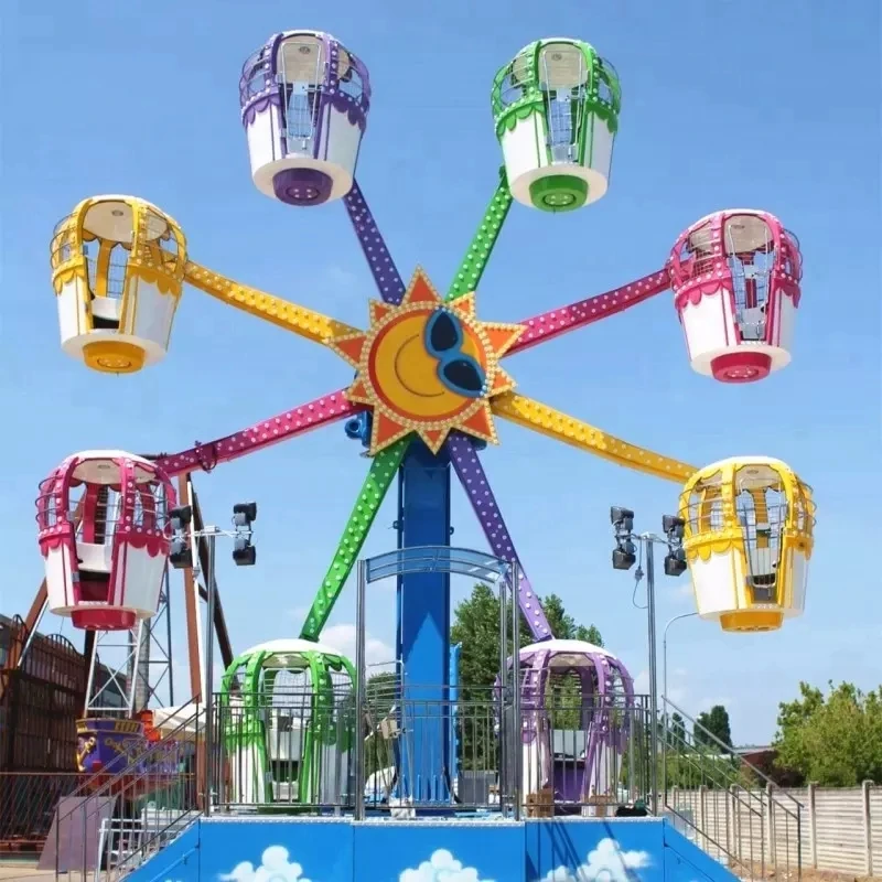 40 kids outdoor christmas mobile amusement facilities balloon ferris wheel