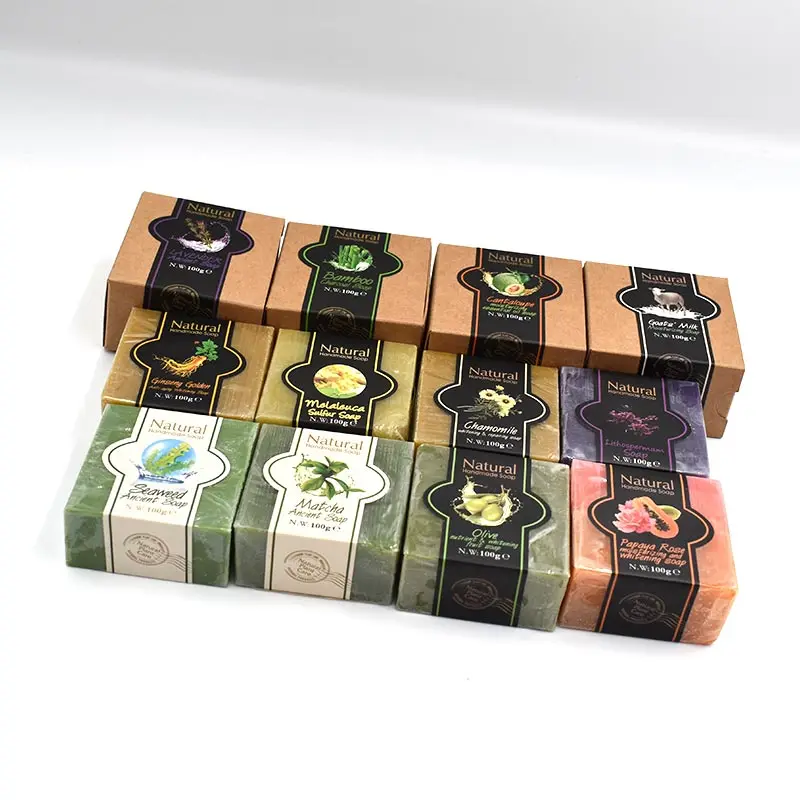 Hot Selling Wholesale OEM Private Label Paper Box Tin Box Bubble Hair Care Solid Soap Natural Organic Vegan Shampoo Bar