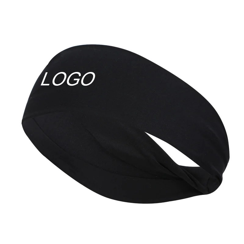 Running jogging fitness gym sweatbands wholesale factory directly soft sport custom headband for men and women