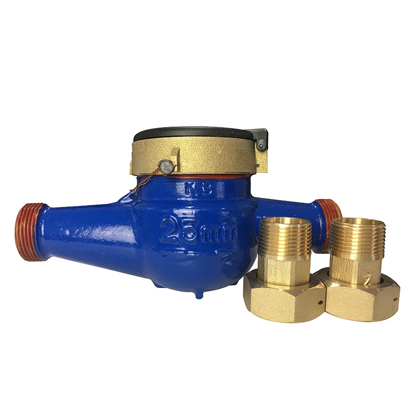 High quality brass digital home engineered hot water meter flowmeter for measuring hot water