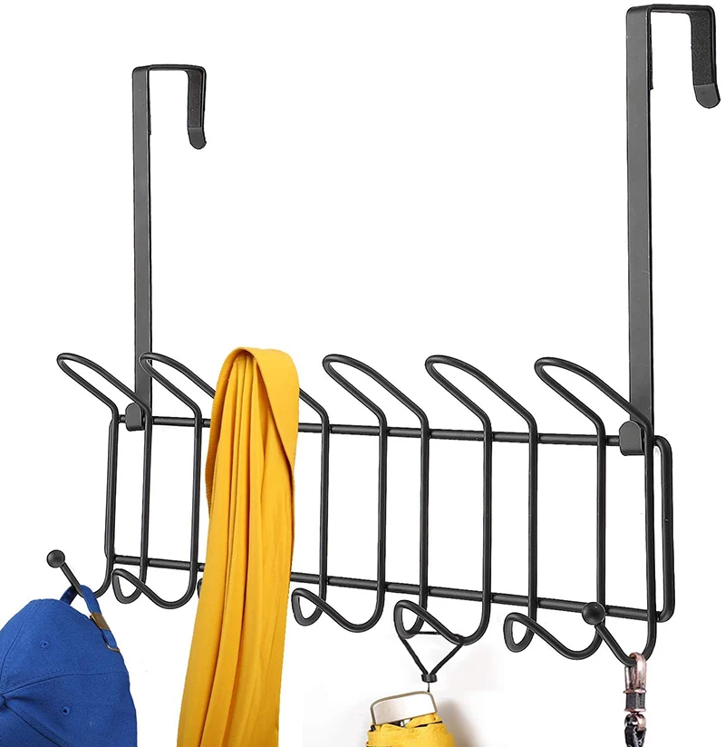 Крючок вешалка для двери металлические организатор и хранения крючки над дверью украшения Аксессуары