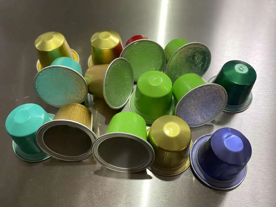 Hot Selling Aluminum Foil Empty Capsule Coffee K Cup Coffee Nespresso Aluminum Coffee Capsules