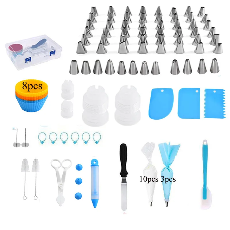 12 pcs in 1 set silicone accessories baking equipment tools cake set cake decorating supplies