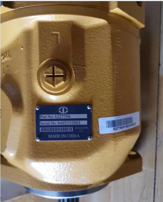 Good Price SEM650 650B SEM652 Wheel Loader Spare Parts Hydraulic Pump 5227798 Piston Pump