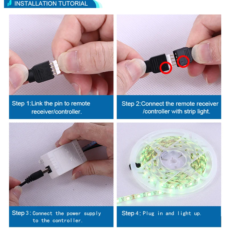 Wholesale Smart Cheap Wifi Flex 12V 5M Outdoor Flexible 2835 5050 SMD RGB Waterproof Led Strip Led Strip Lights Led Light Strip