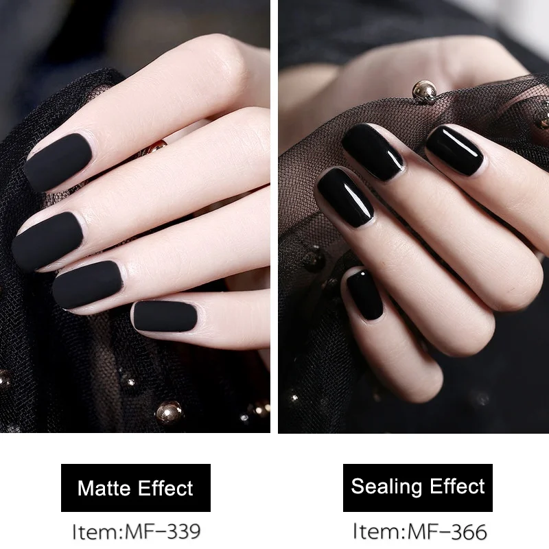 Custom brand name private label logo clear uv led gel nail polish velvet matte top coat