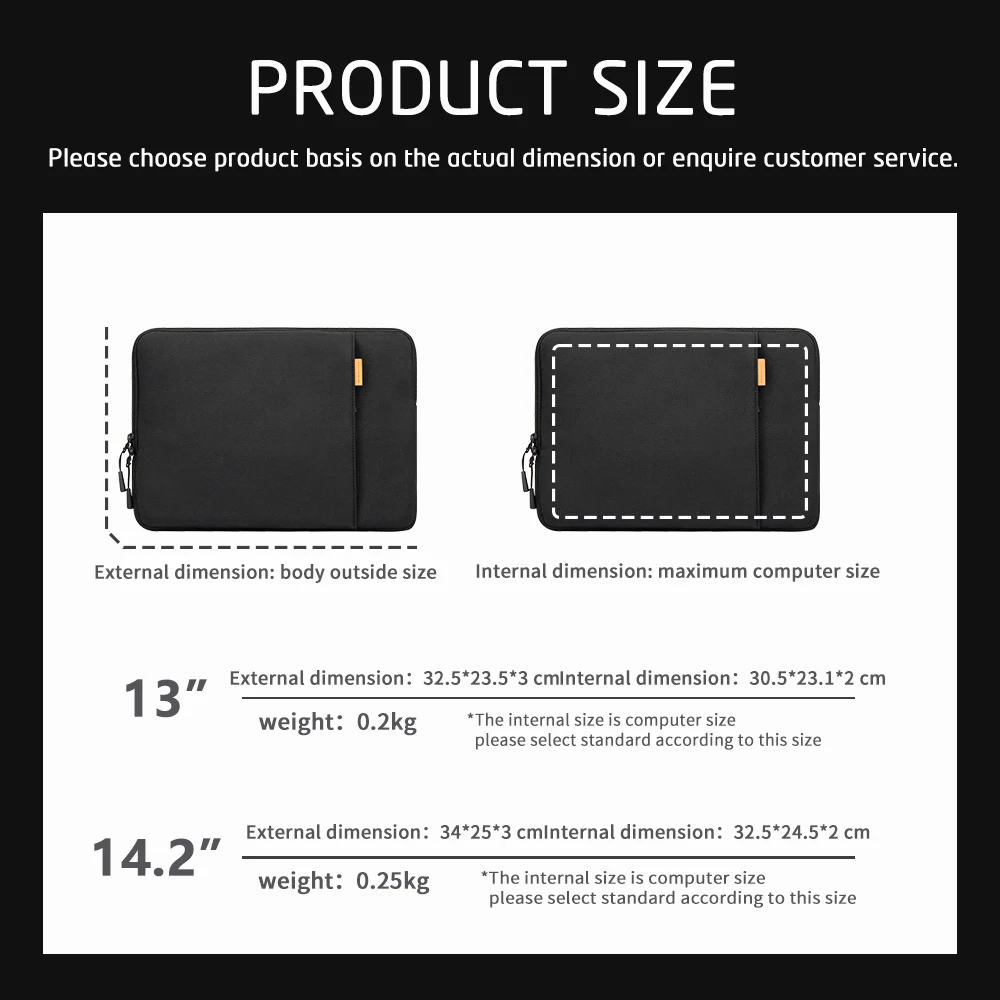 Hot Selling 13 14.2 Inch Bags polyester Gaming Notebook Bag Protective Laptop Bag For Macbook Dell HP