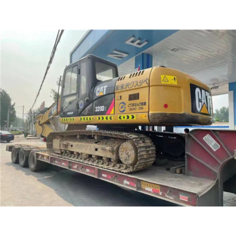 excavadoras Original crawler excavators of cat 320d digger well-functioning Almost new used excavator