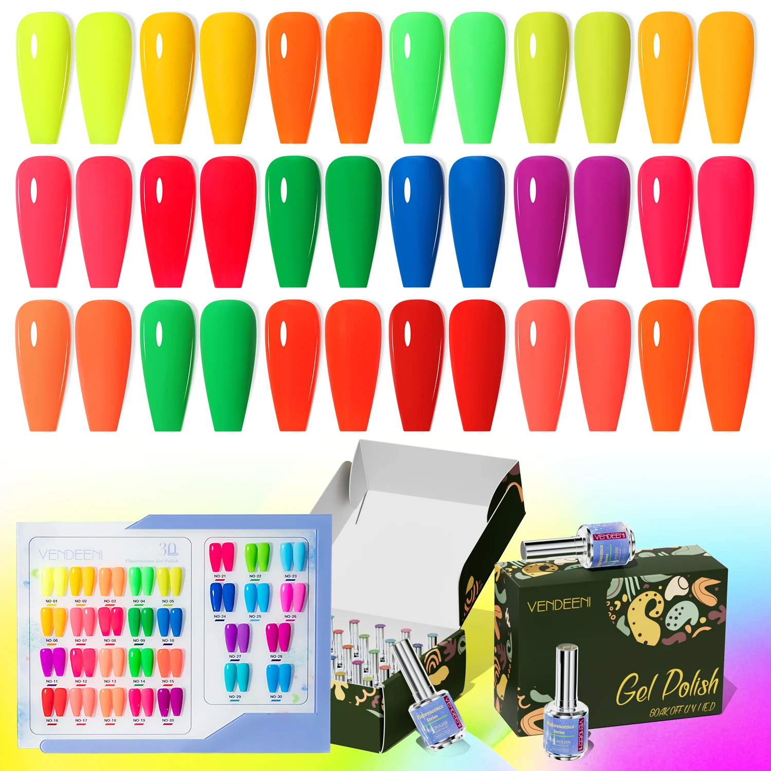 New style 15ml nail uv gel hema free nail supplies gel polish 30 colors nails gel polish set OEM Factory Custom logo