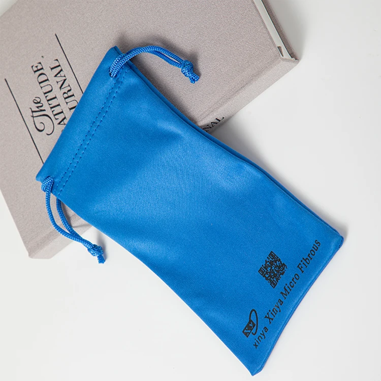 80% полиэстер 20% полиамид микрофибра очки со шнурком сумка для очков