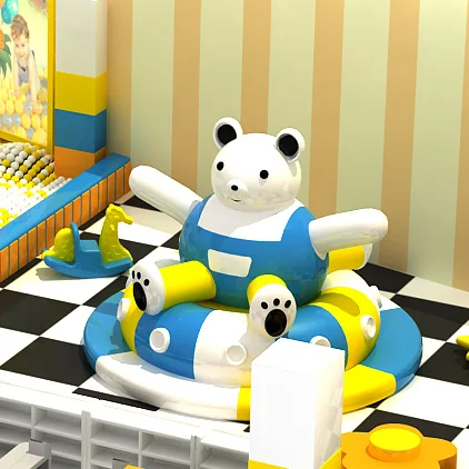 Indoor Playground Equipment Manufacturer Children Interactive Game Ball Pit Soft Play Center Modern Amusement Park Carousel