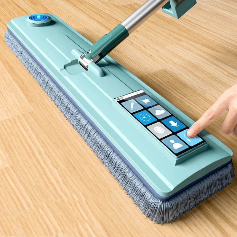 Lazy Mop Folding Large Size Wet and Dry Cleaning Spins Long Multi-function style Hand-Free