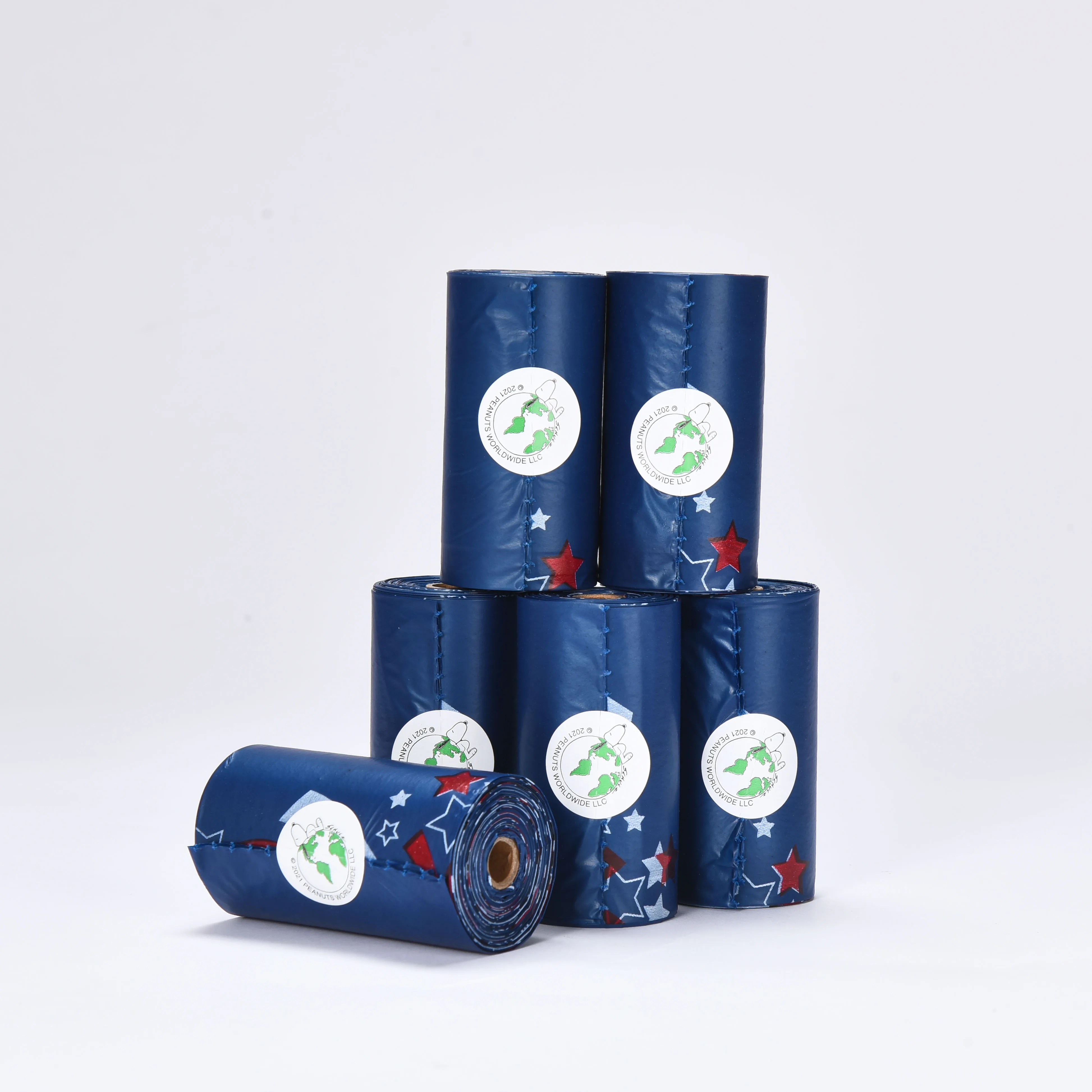 Eco Friendly Pet Supplies Pet Dog Poop Bags Biodegradable Compostable Dog Waste Bags with Dispenser Dog Excrement Bags