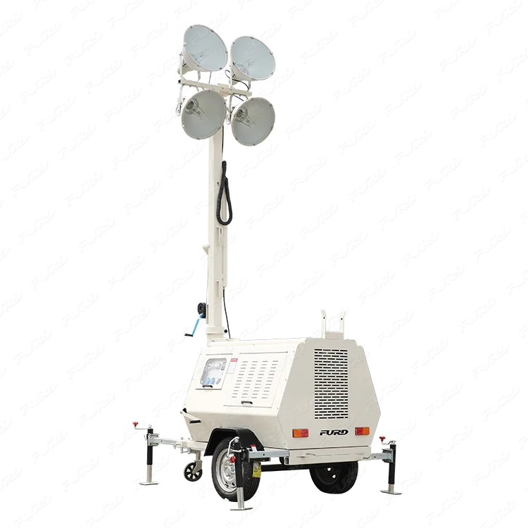 Mast Beacon Trailer Wind Stadium Construct Mobile Diesel Light Towers FZMDTC-1000B