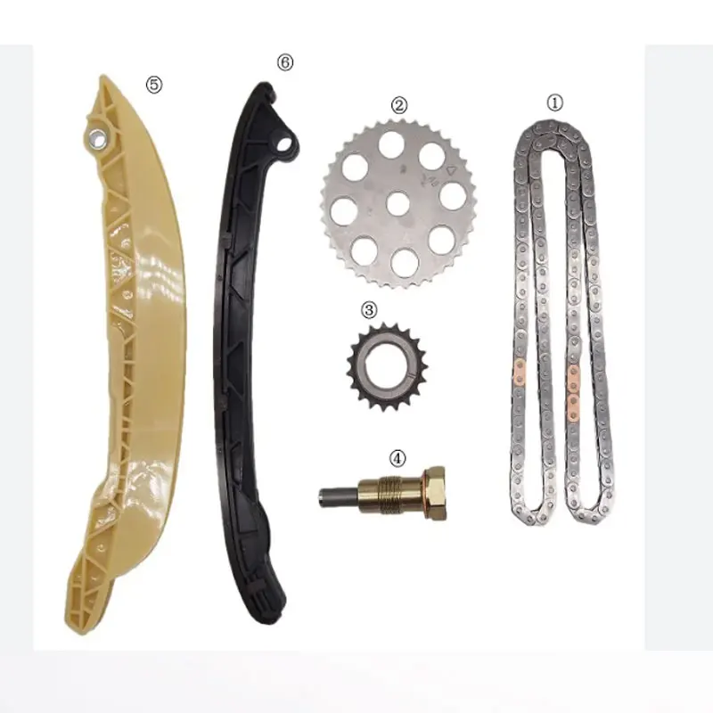 114L XS6E6L266AE Engine Timing Chain Kit XS6E6268AA FOR FORD STREET KA 1.6
