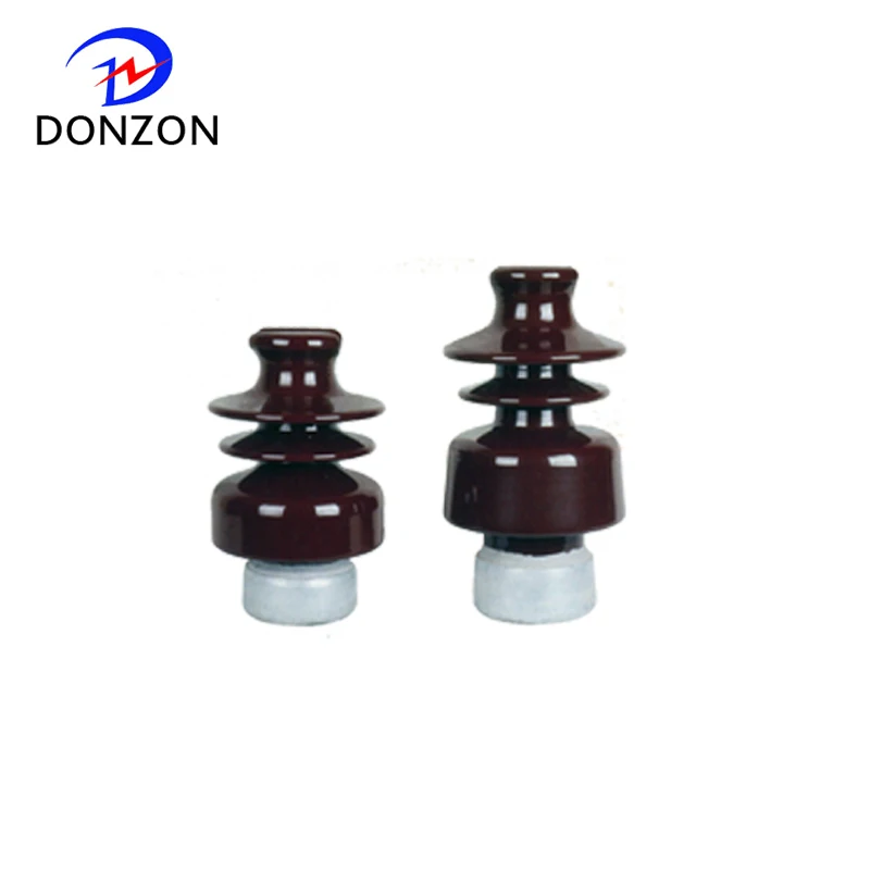 Post porcelain insulator for high voltage and low voltage