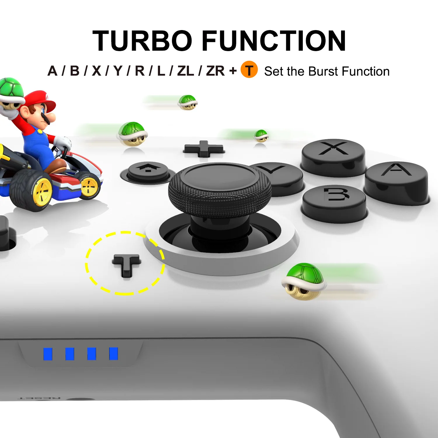 Hot Sale Wireless Switch Pro Controller Vibration Turbo Gamepad Joystick For Nintendo Switch/Android/PC Devices
