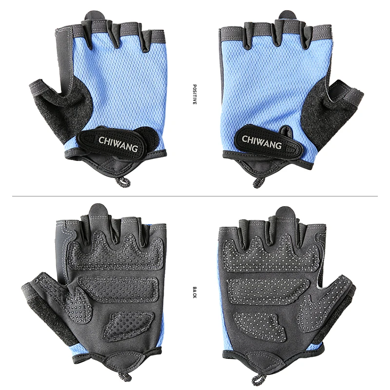 Custom Half Finger Breathable Sports Gloves Manufacturers For Gym Protection
