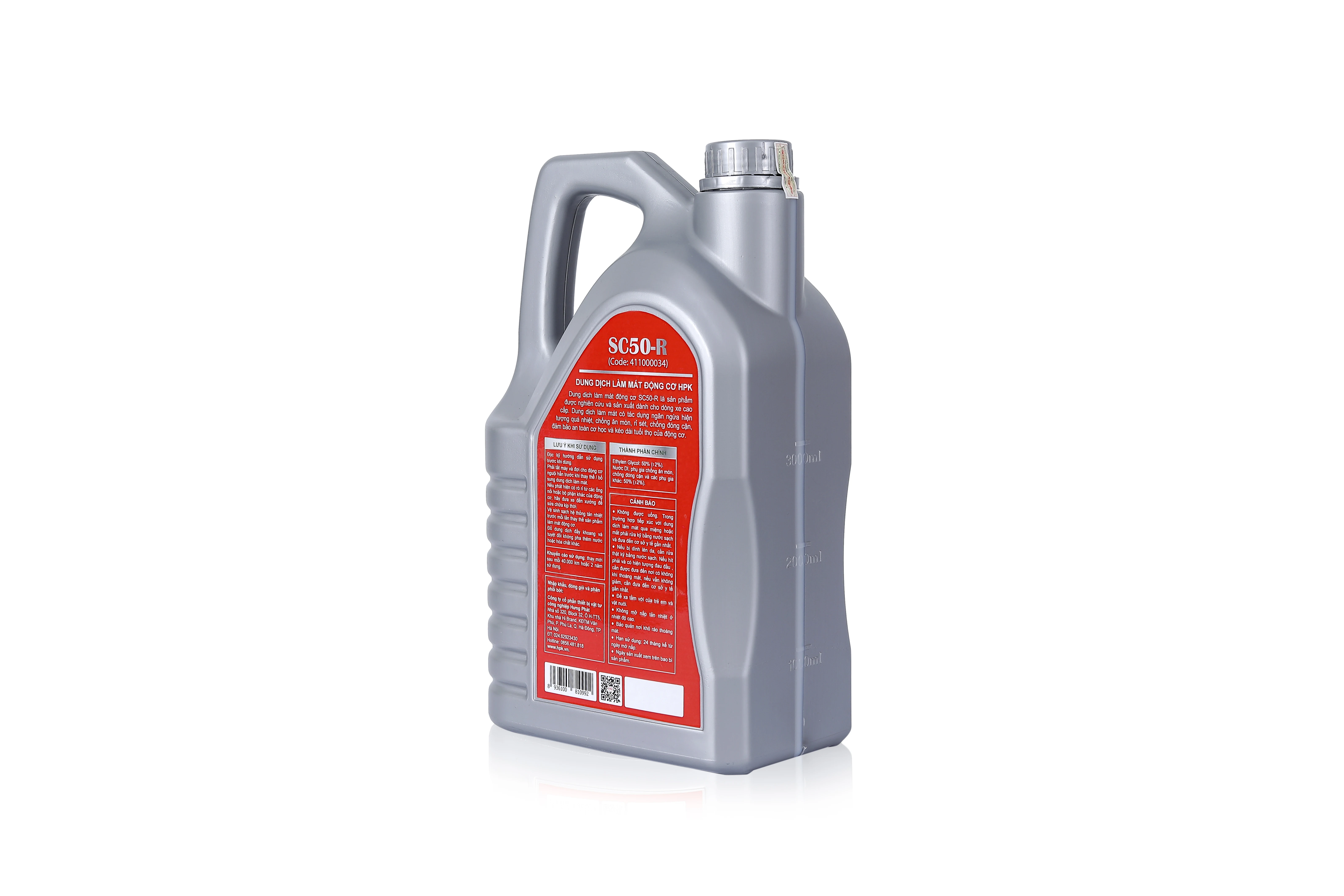 High Quality HPK SC R 4L Coolant Antifreeze Flush For Car For Transfer Heat And Prevent Engine Damage