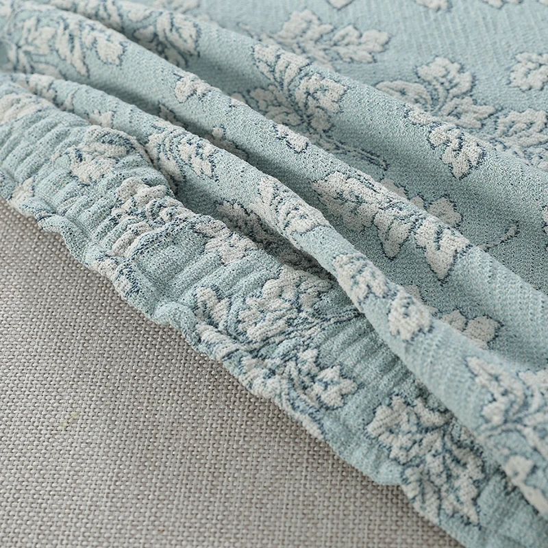 Fashion floral jacquard chair cover wedding durable dining cover for chairs stretch