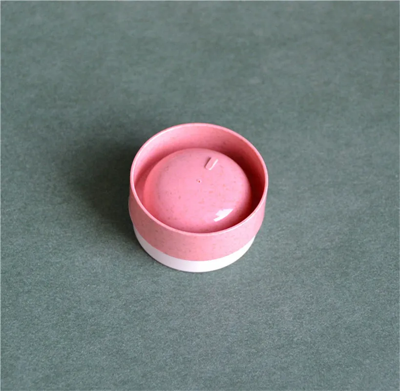 Customized Recyclable PLA Biodegradable Wheat Straw Cosmetic Packaging Container Jar For Cream With Logo