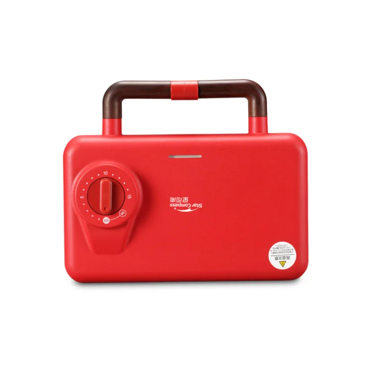 
OEM Support Hot Selling Amazon Multi-Function Home Toaster Breakfast Grill 2 Slice 3 in 1 Sandwich Maker 