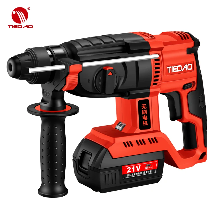  TDH18026 tiedao 18V-24V литиевая батарея с 26 мм SDS Heavy Duty электрический перфоратор четыре функции питания
