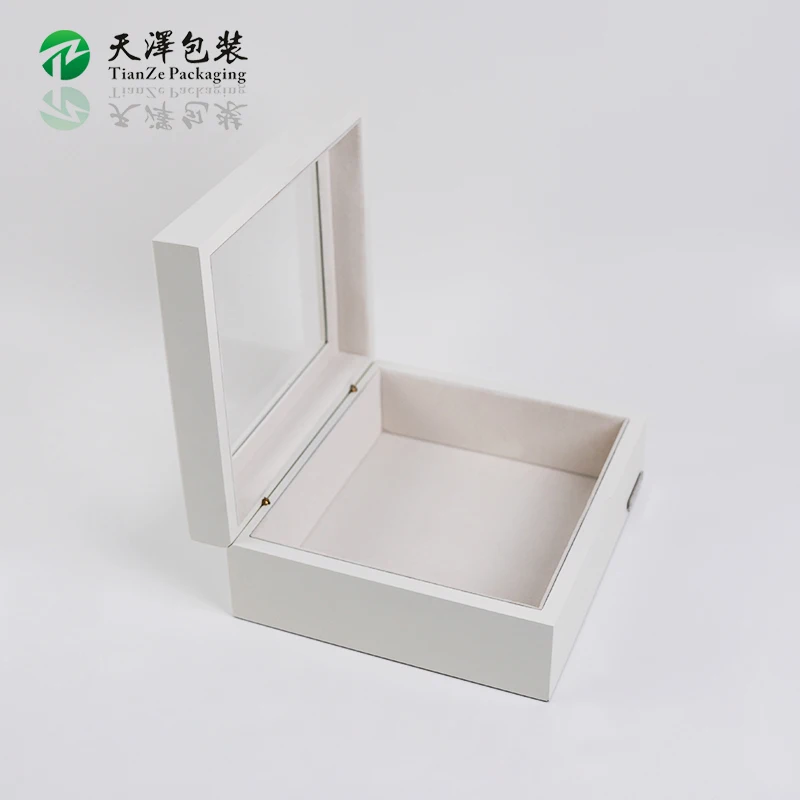 Изготовленная на заказ коробка для упаковки ювелирных изделий роскошное ожерелье коробка для очков деревянная коробка для хранения подарков ювелирных изделий