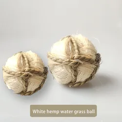 Wholesale Hand Knitting Grass Ball Pet Toys 7CM Rabbit Squirrel Hamster Parrot Toys Rattan Ball