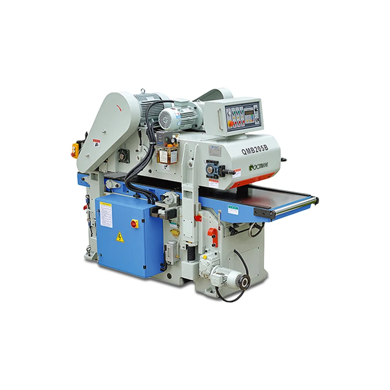 QMB205B двухсторонний строгальный станок деревообрабатывающий строгальный станок для обработки поверхности толщиномер строгальный станок со специальными лезвиями