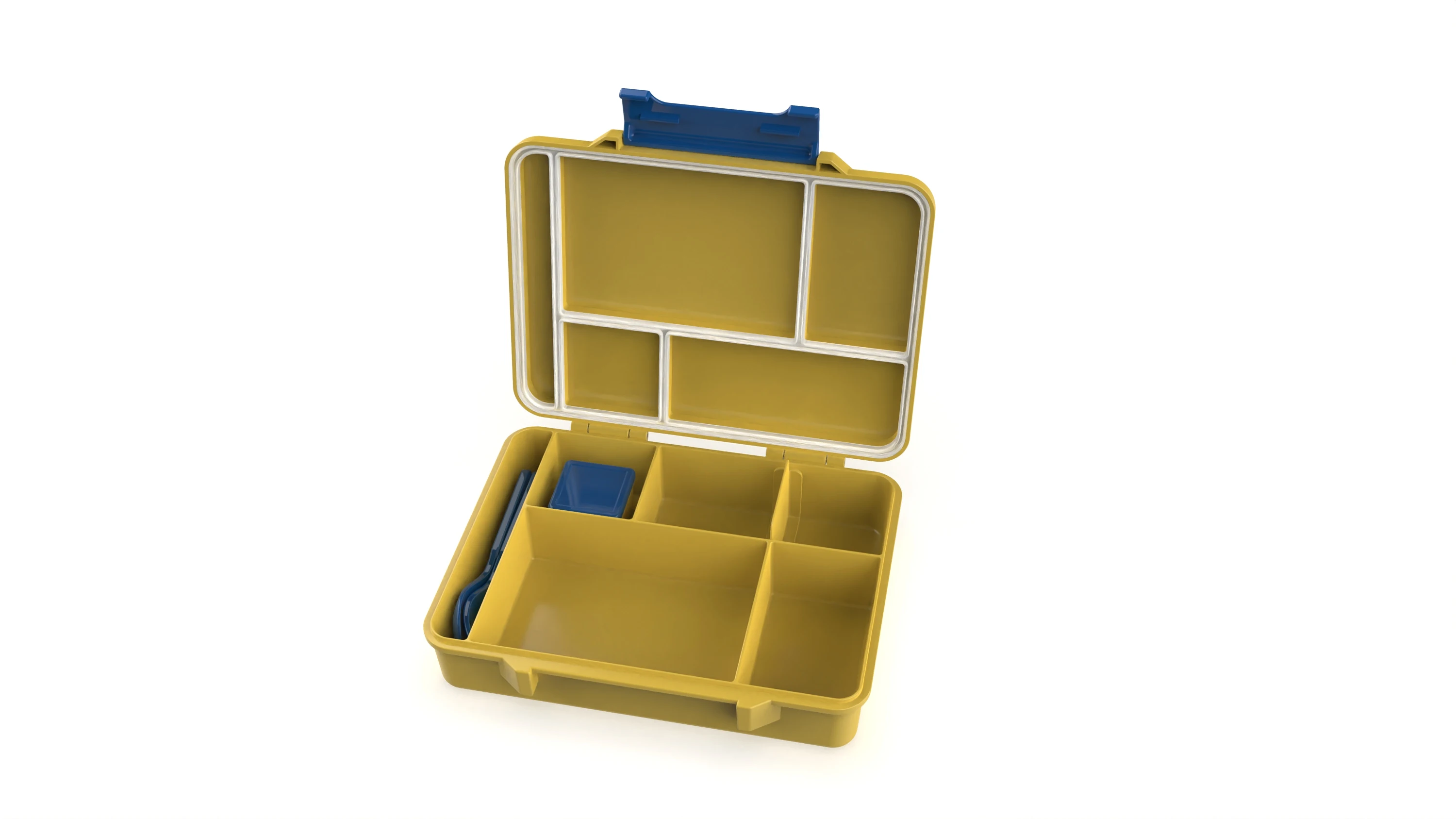 AOHEA new kid bpa free pp compartments Microwaveable bento container isolated food bento box bento box meal prep