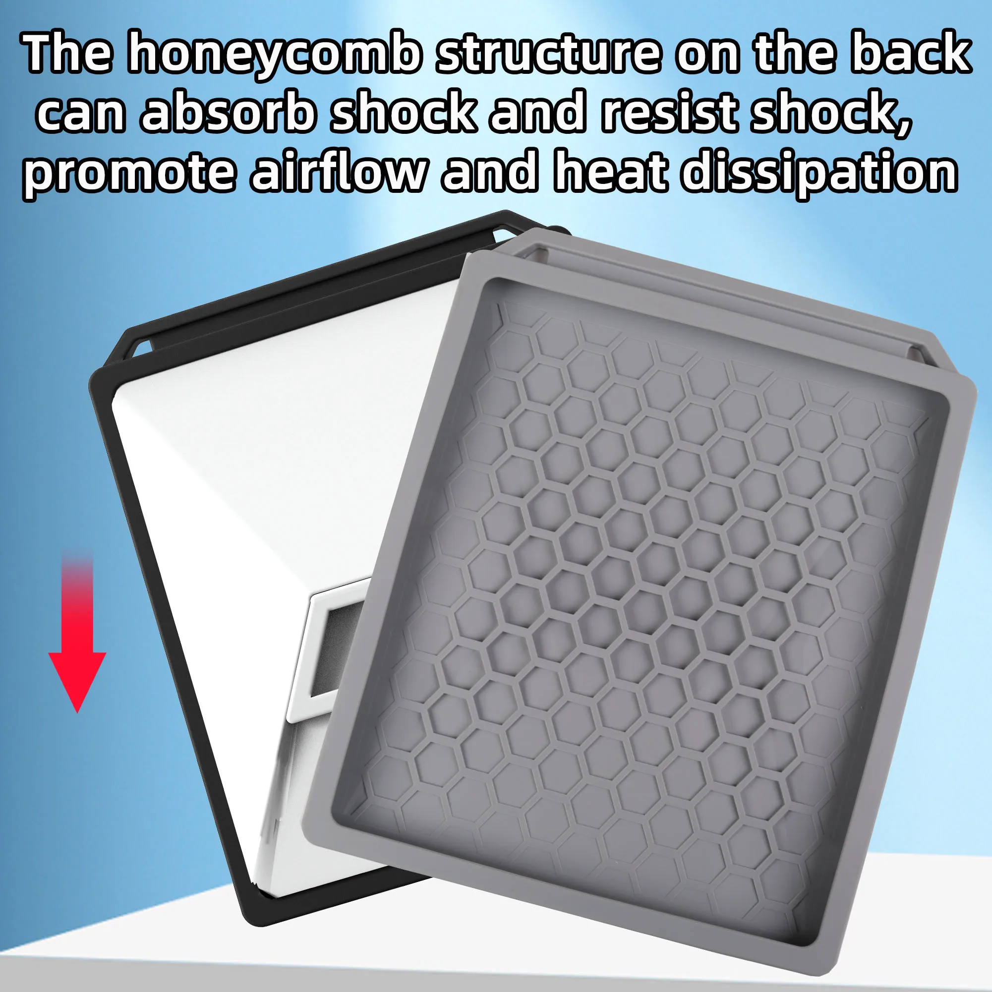 Silicone material Starlink mini protective cover 360 degree rotating clip Starlink silicone protective cover