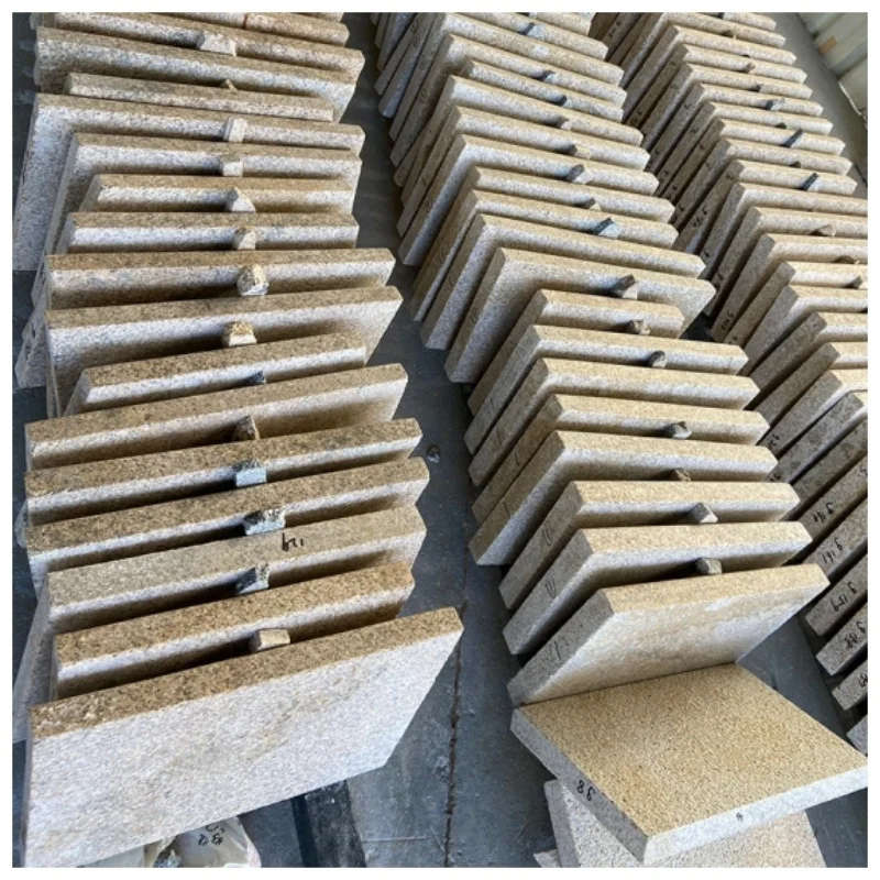 Chinese Natural River Gold Flamed Tile G682 Misty Yellow Granite Stone,G682 Rusty Yellow Granite,G682 Sunset Gold Granite