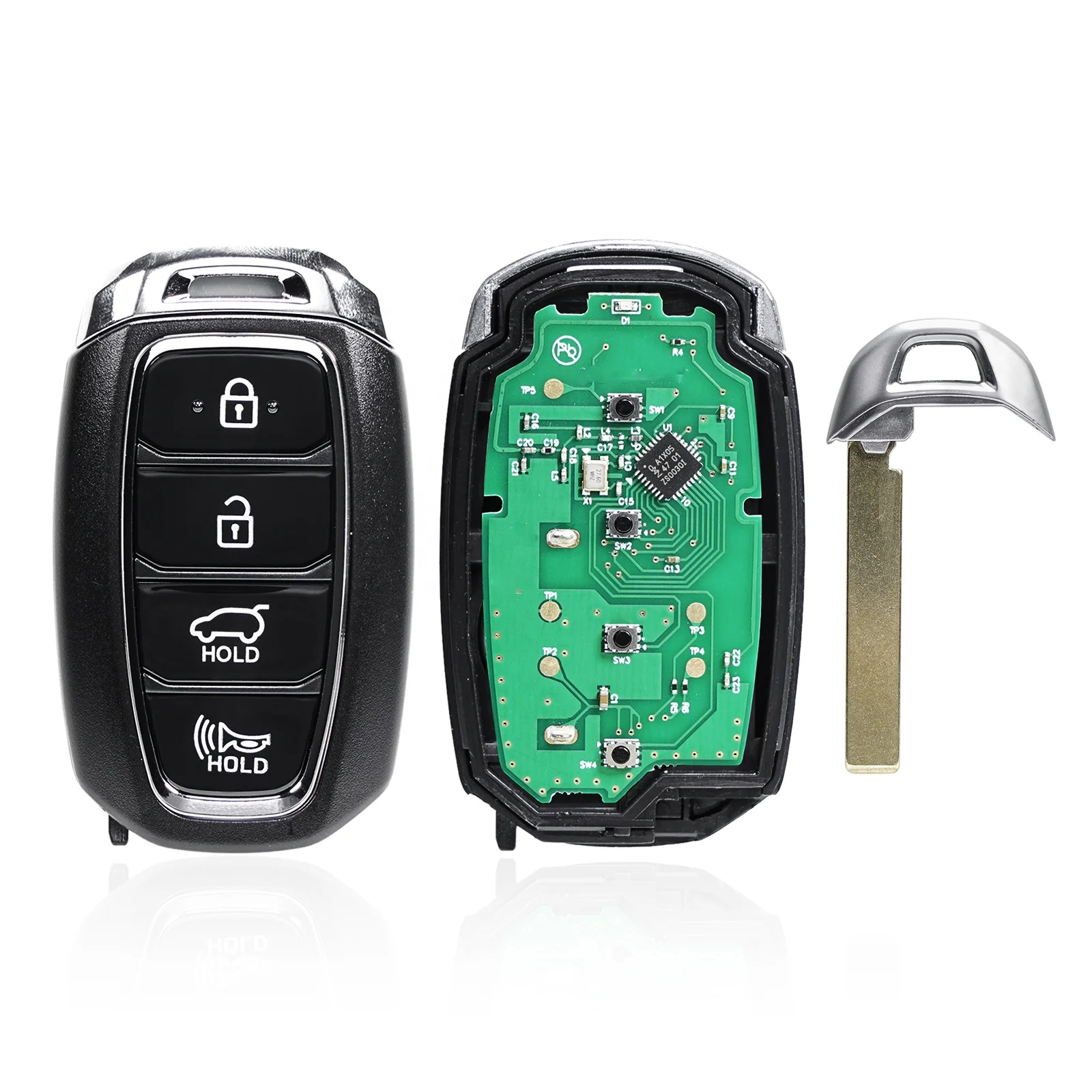 Wholesale OEM 4 Buttons Car Key Fob Remote For 2019 2020 Hyundai Kona 434MHz TQ8-FOB-4F19