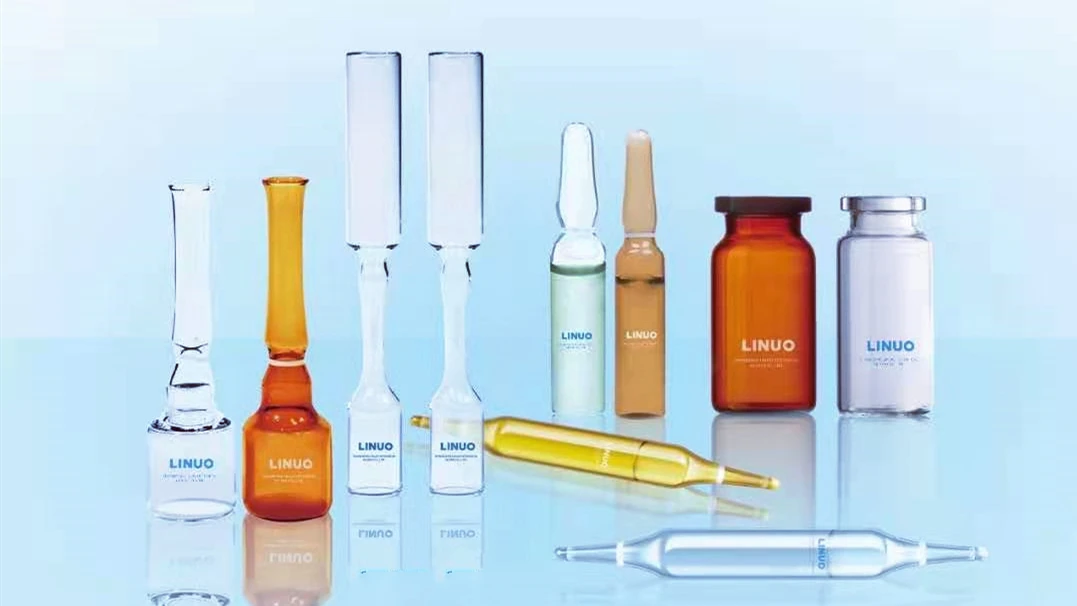 Customized type B C D/double-tip/special shape empty glass ampoule with OPC/CBR for injection/oral liquid/skin care