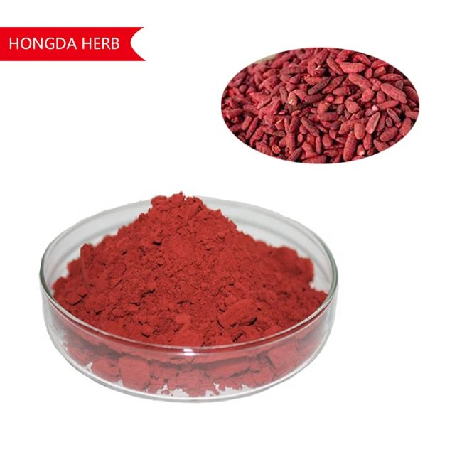 Hongda Supply Red Yeast Rice Extract Powder 3% 5% Monacolin K