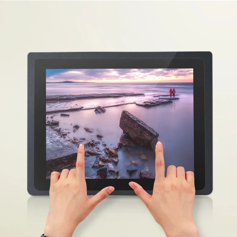 Портативный 15-дюймовый сенсорный экран все в одном ПК интерактивный сенсорный ПК дисплея
