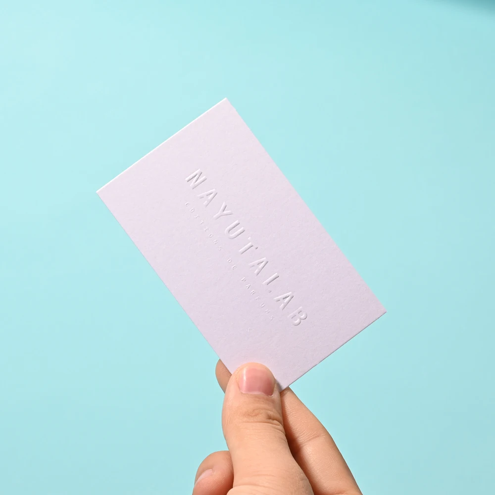 Square Shaped Emboss Perfume Blotter Strips Supplier Custom Perfume Blotter Paper Fragrance Strips