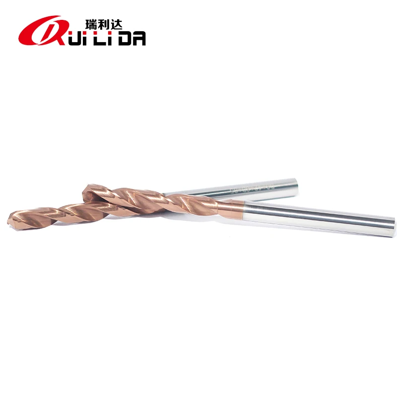 HRC 55 Tungsten Solid Carbide Twist Drill Bit for Cast Iron with 6mm