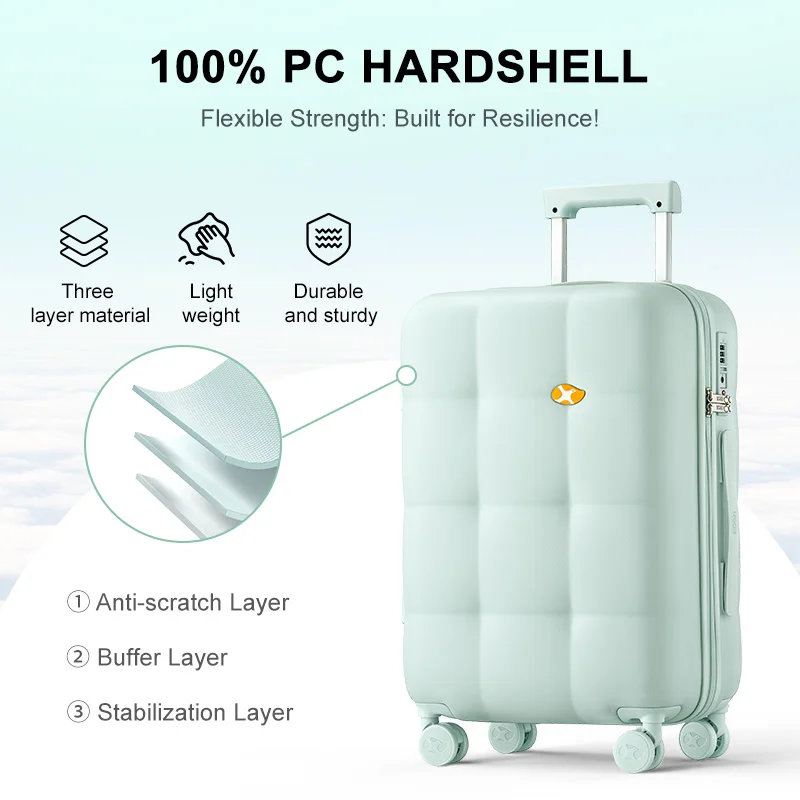 MGOB 2024 Wholesale PC Trolley Luxury TSA Code Fashion Lock 4 Spinner Wheels 10 Bottles Red Wine Luggage Suitcase Carry ons